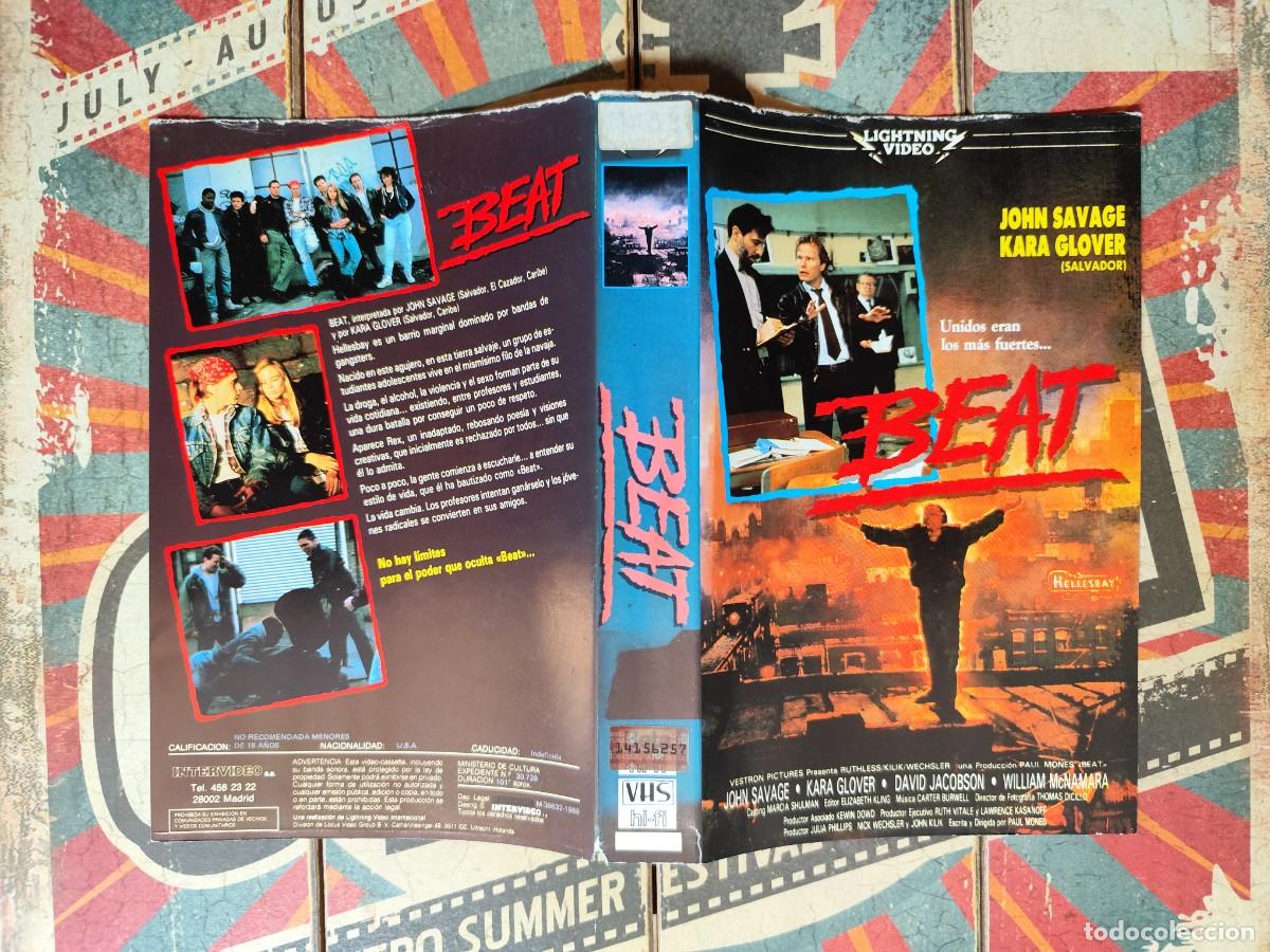 Cine: Car&aacute;tula VHS . Beat . - Foto 1