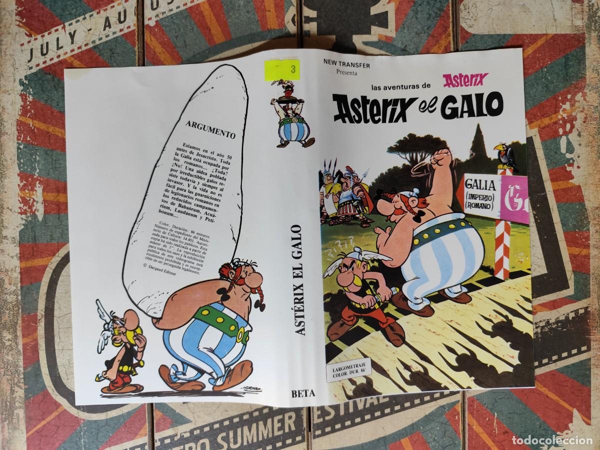 Cine: Car&aacute;tula Beta Ast&eacute;rix el galo - Foto 1