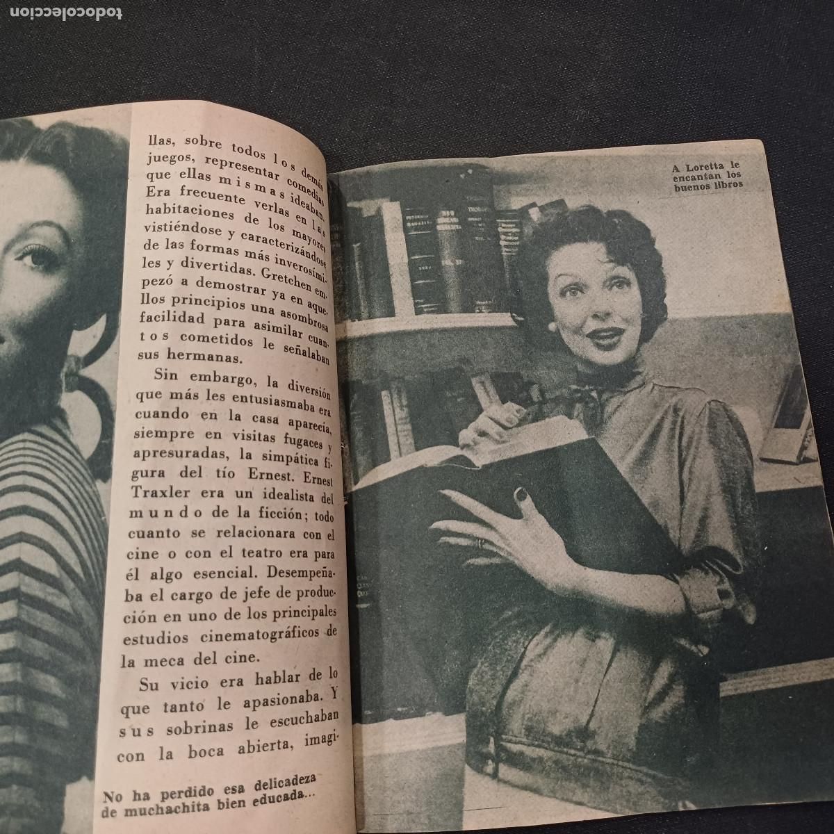 Cine: LORETTA YOUNG/COLECCION IDOLOS DEL CINE. - Foto 2
