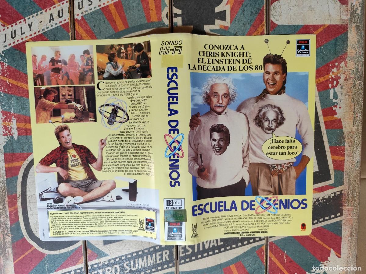 Cine: Car&aacute;tula Beta Escuela de genios - Foto 1