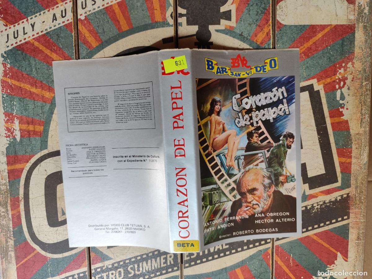 Cine: Car&aacute;tula Beta Coraz&oacute;n de papel - Foto 1