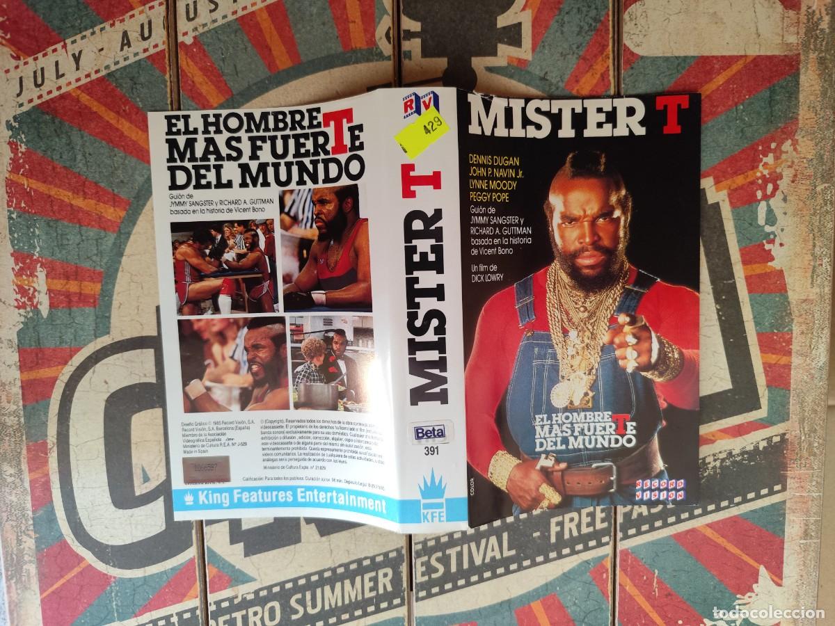 Cine: Car&aacute;tula Beta Mister T - Foto 1