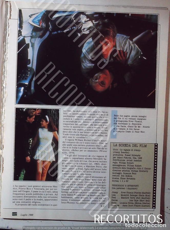 Cine: river phoenix meredith salenger - Foto 1