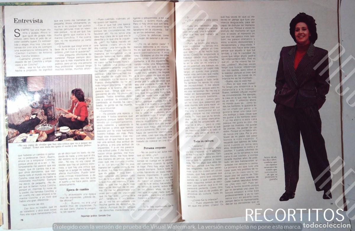 Cine: CV conchita velasco CONCHA - Foto 2
