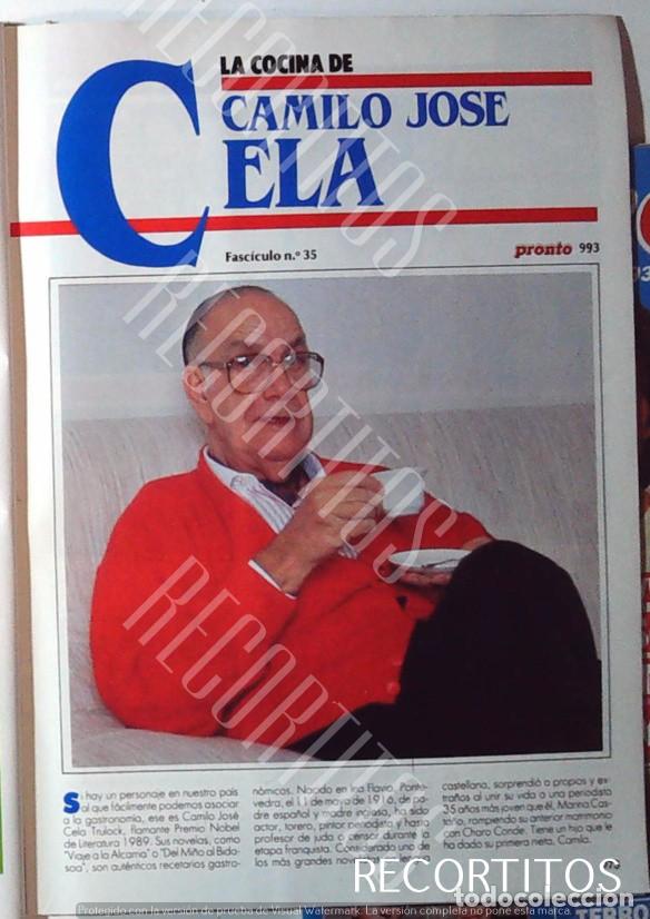Cine: LA COCINA DE CAMILO JOSE CELA - Foto 1