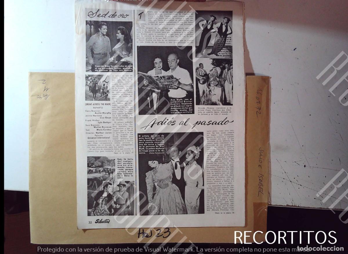 Cine: BUSTER KEATON ANN BLYTH - Foto 1