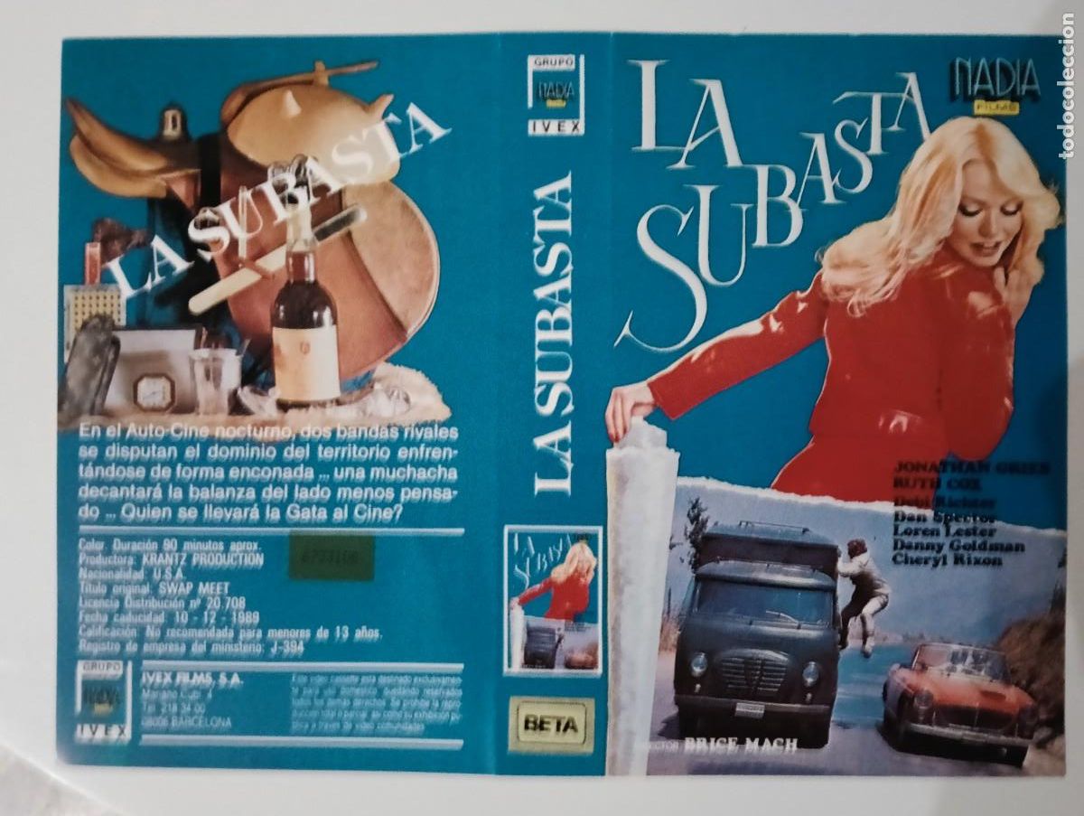 Cine: CARATULA - LA SUBASTA IVEX BETA - Foto 1