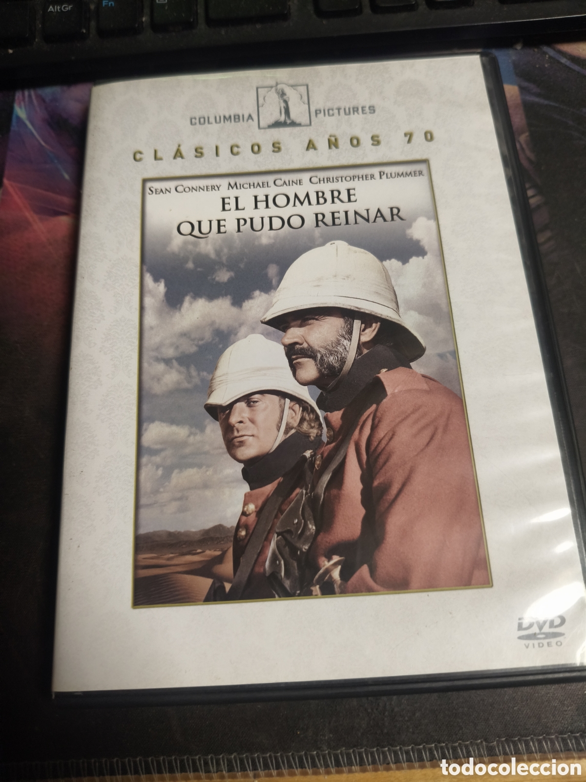 Cinema: El hombre que pudo reinar DVD - 243 ( car&aacute;tula cortada)