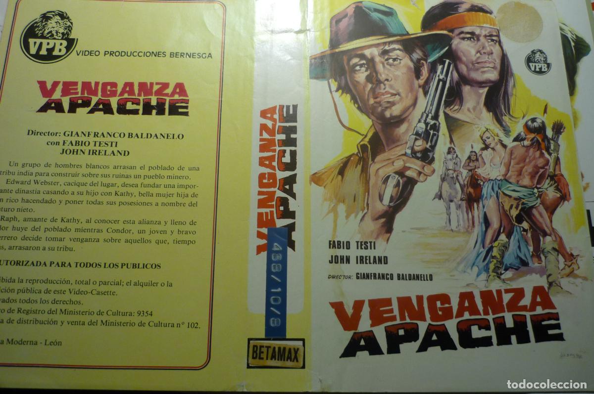 Cine: caratula video venganza apache fabiontesti - Foto 1