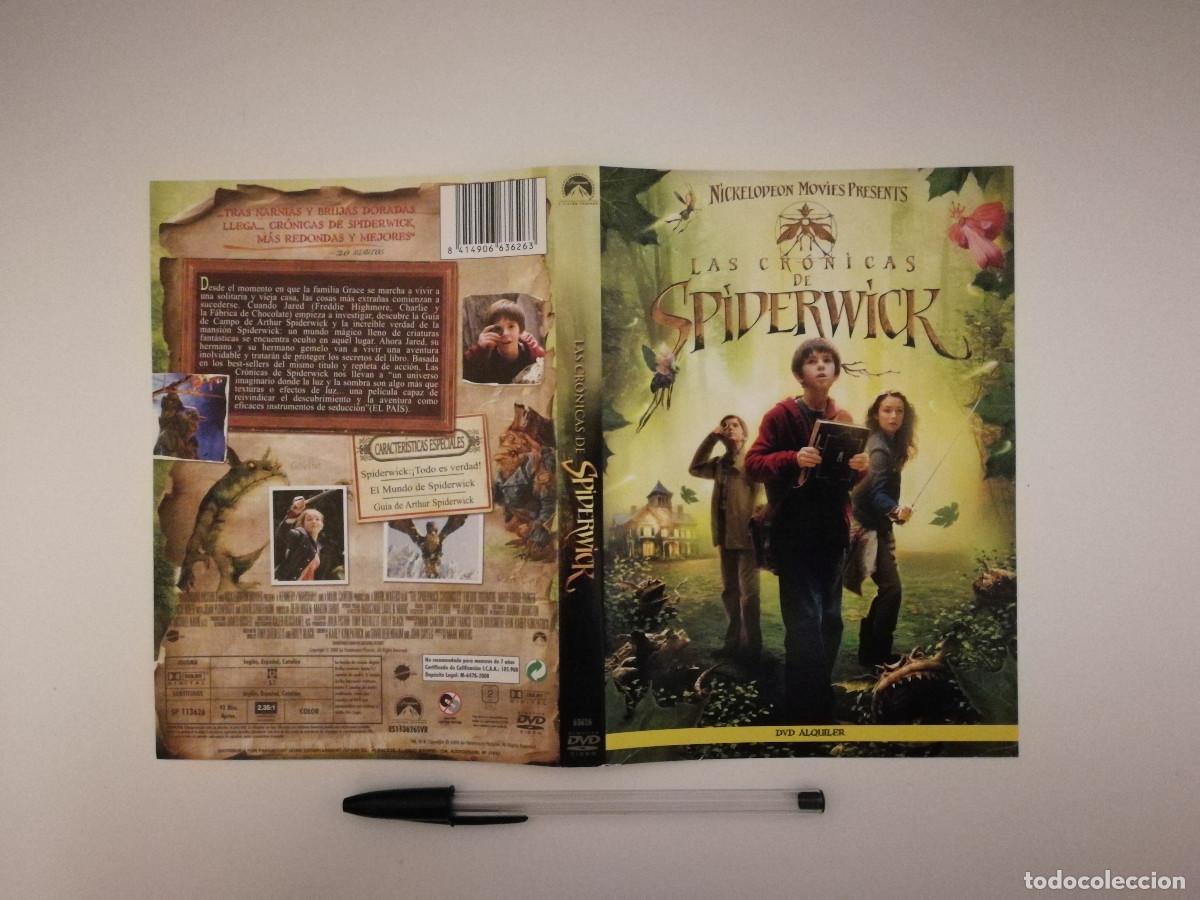 Cine: CARATULA ORIGINAL -A4- LAS CRONICAS DE SPIDERWICK - Foto 1