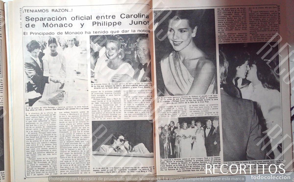 Cine: CAROLINA DE MONACO PHILIPPE JUNOT SEPARACION - Foto 1