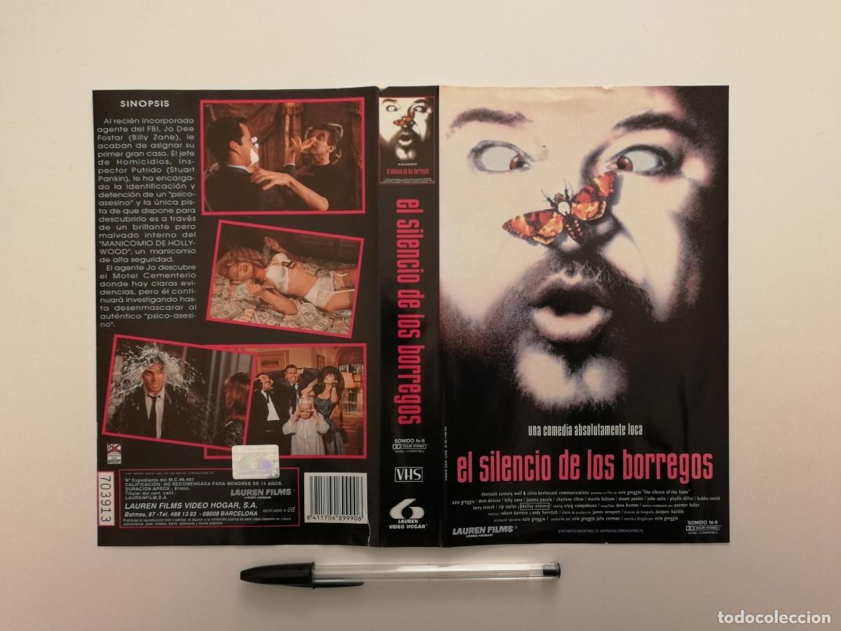 Cine: CARATULA ORIGINAL -A4- EL SILENCIO DE LOS BORREGOS - Foto 1
