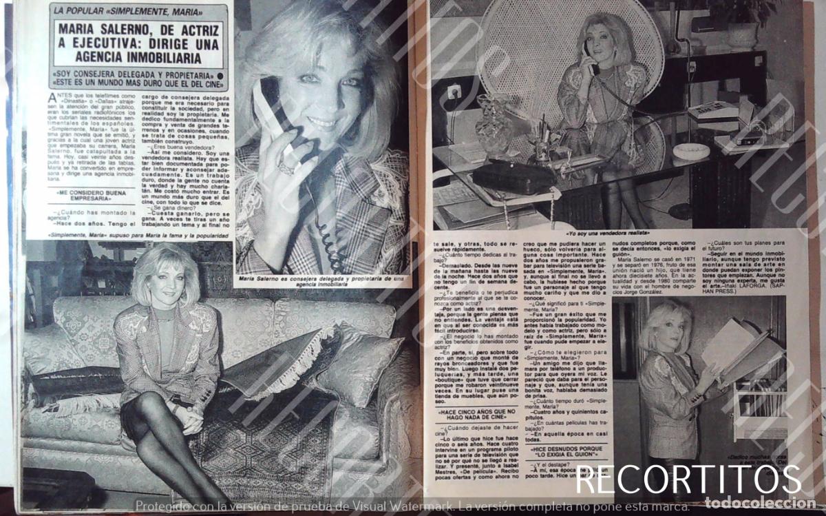 Cine: MARIA SALERNO ACTRIZ - Foto 1