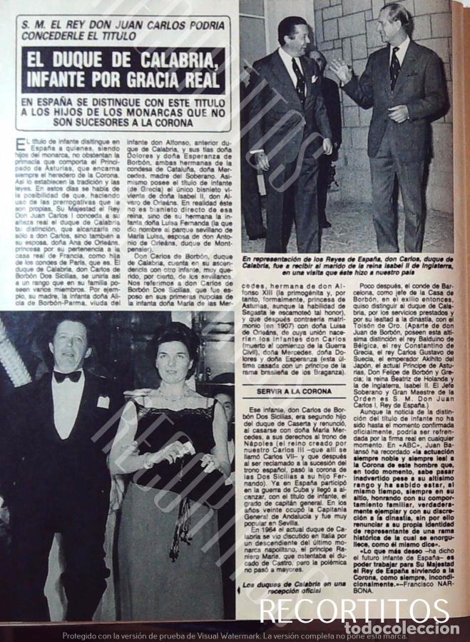 Cine: EL DUQUE DE CALABRIA EL DUQUE DE WINDSOR - Foto 1