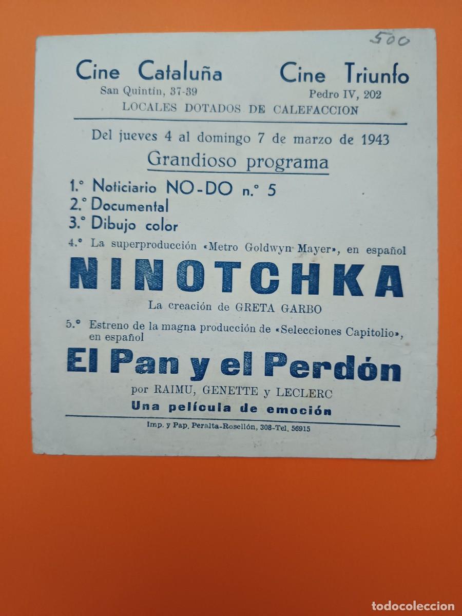 Cine: PROGRAMA DE CINE NINOTCHKA - Foto 2