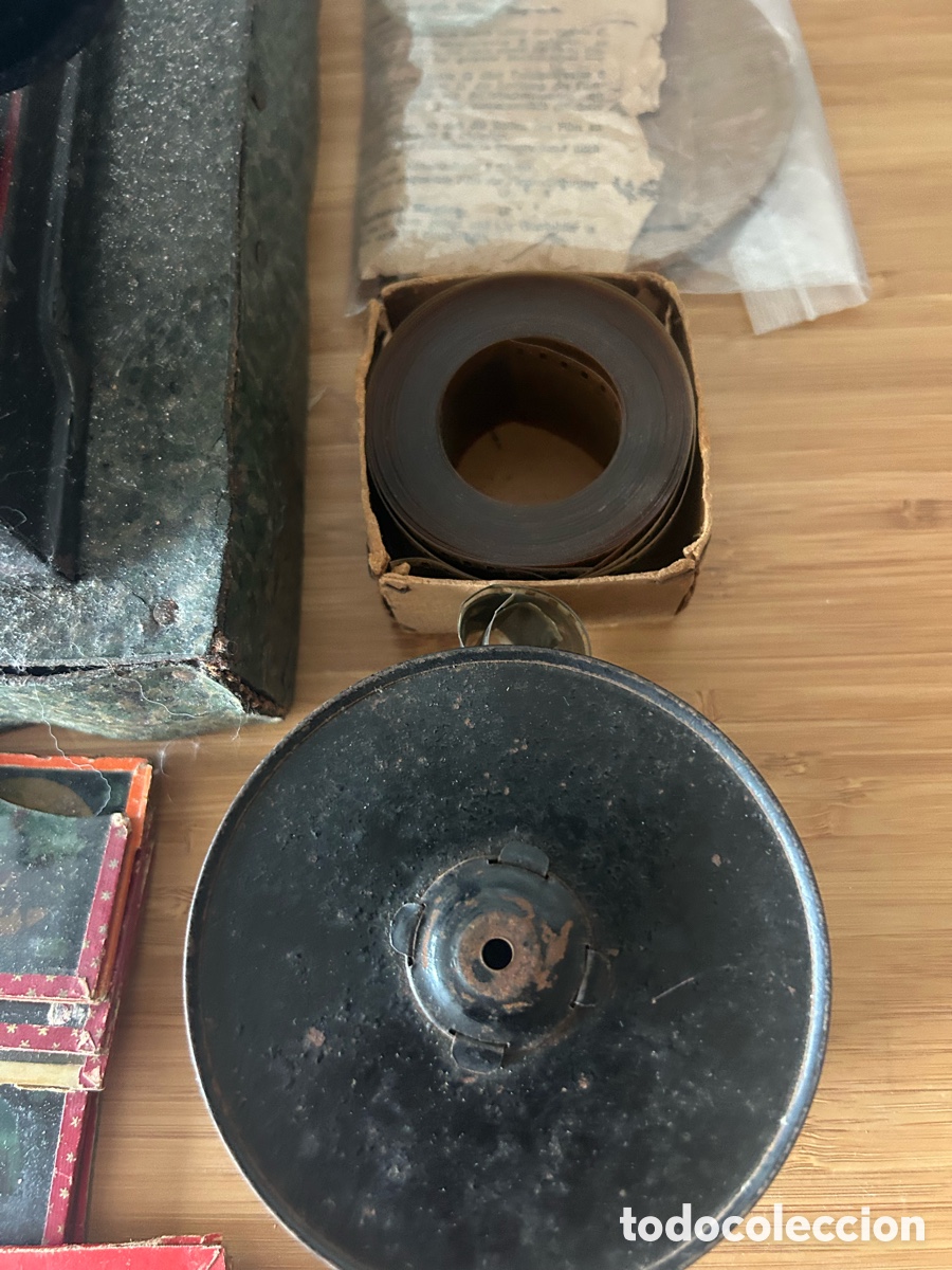 Cine: Proyector antiguo a vela - Foto 5
