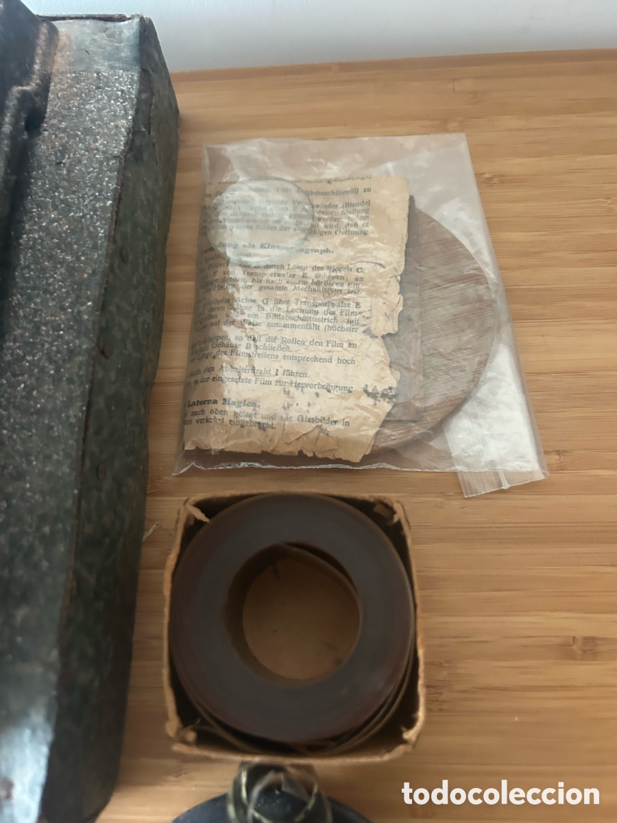 Cine: Proyector antiguo a vela - Foto 6
