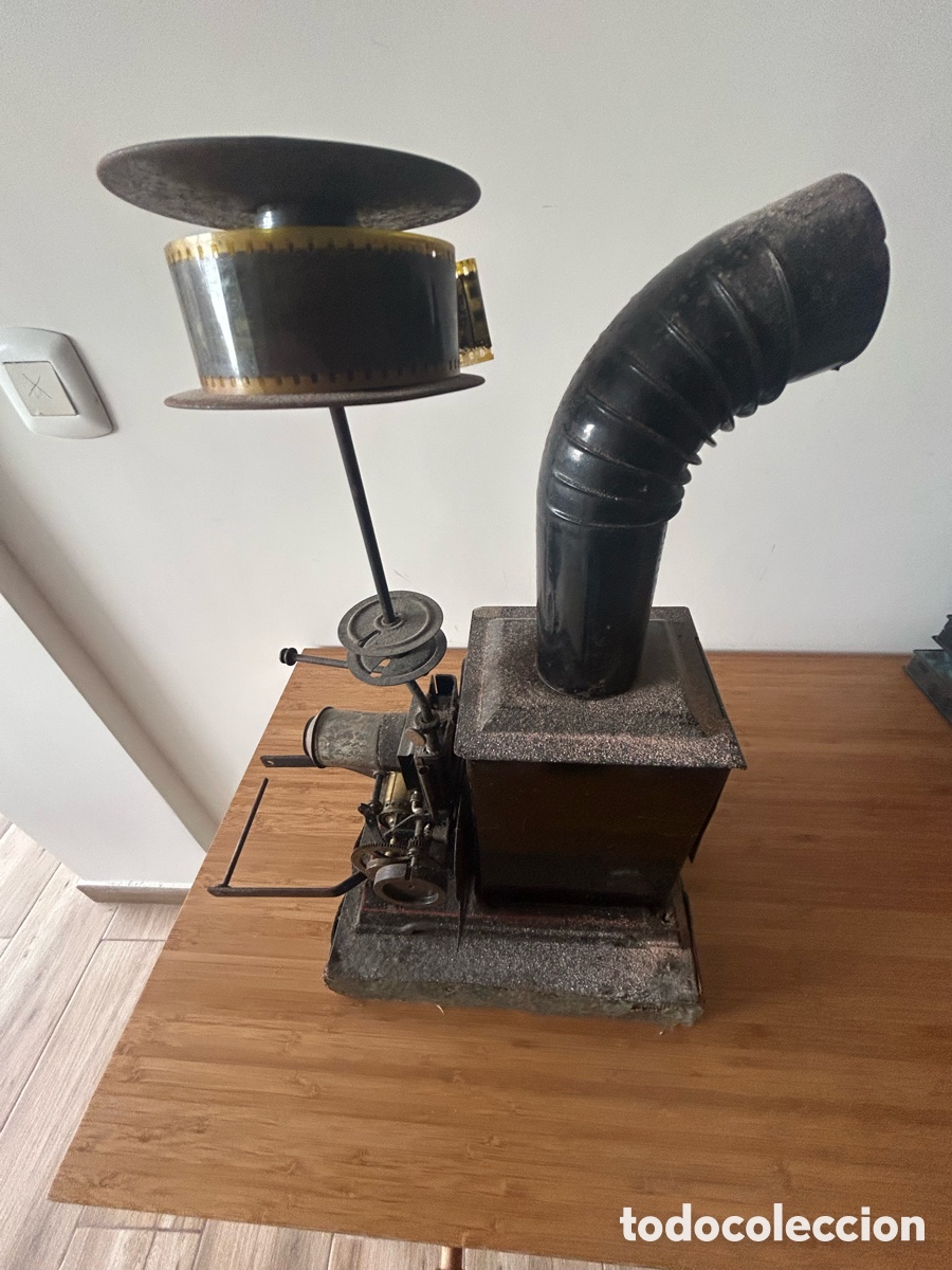 Cine: Proyector antiguo a vela - Foto 7