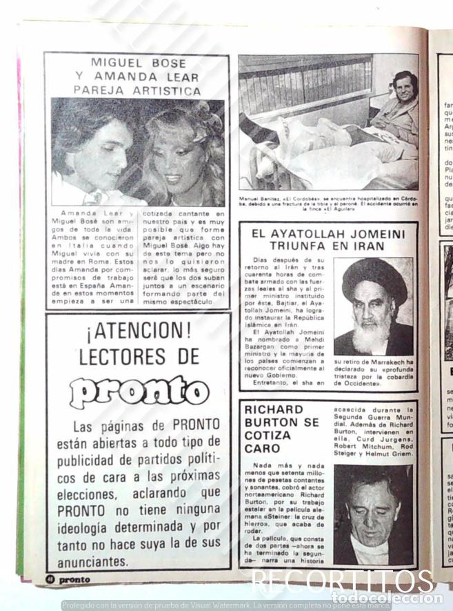 Cine: MIGUEL BOSE AMANDA LEAR - Foto 1