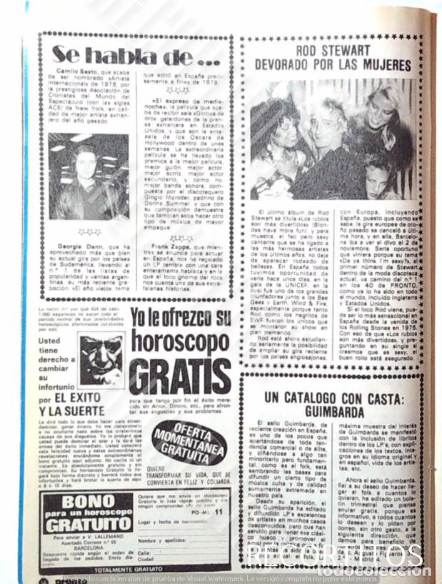 Cine: CAMILO SESTO ROD STEWART - Foto 1