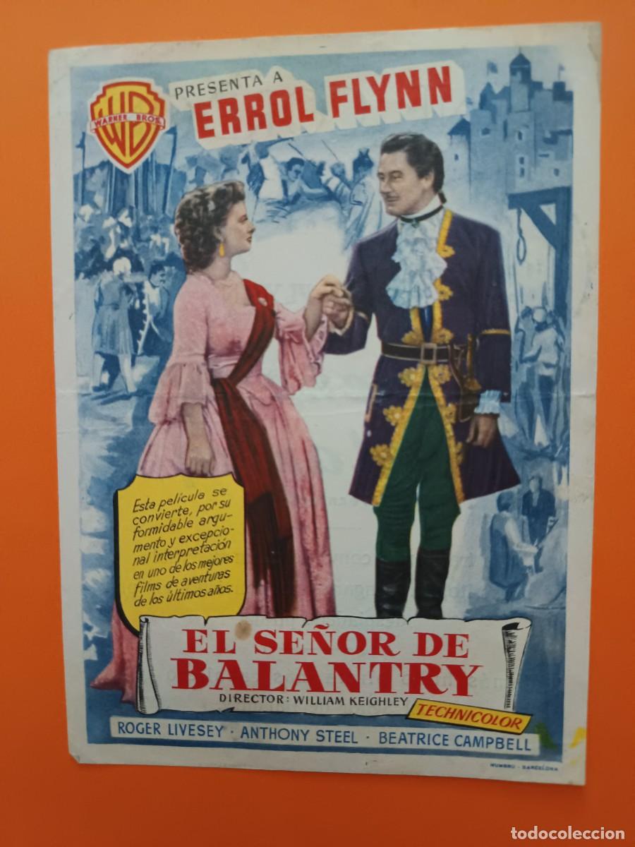Cine: PROGRAMA DE CINE EL SE&Ntilde;OR DE BALANTRY - Foto 1