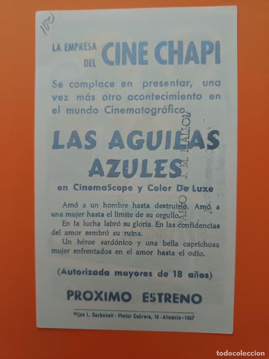 Cine: PROGRAMA DE CINE LAS AGUILAS AZULES - Foto 2