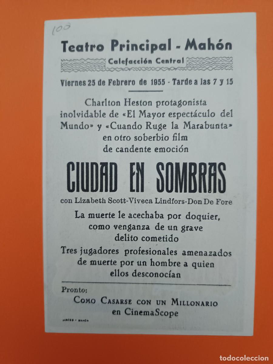 Cine: PROGRAMA DE CINE CIUDAD EN SOMBRAS - Foto 2