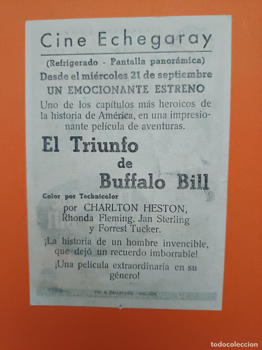 Cine: PROGRAMA DE CINE EL TRIUNFO DE BUFFALO BILL - Foto 2