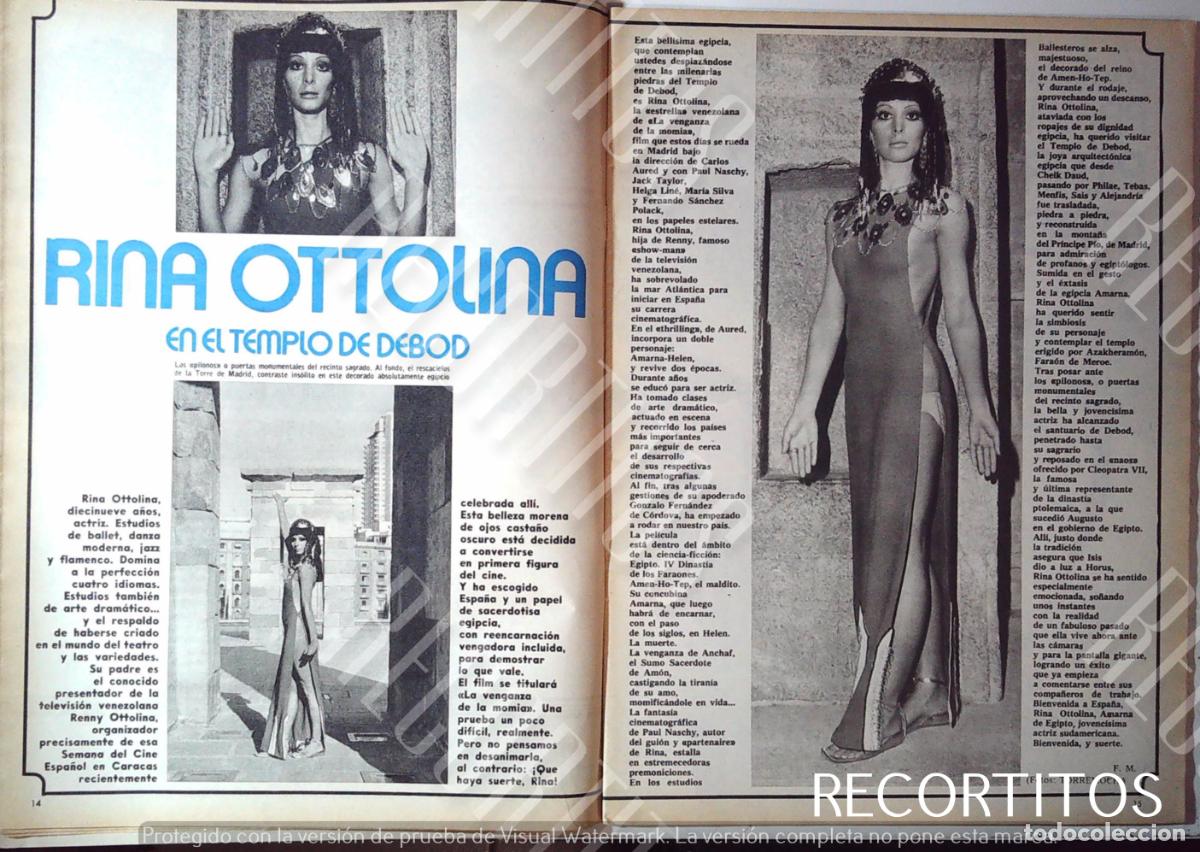 Cine: RINA OTTOLINA TEMPLO DE DEBOD - Foto 1