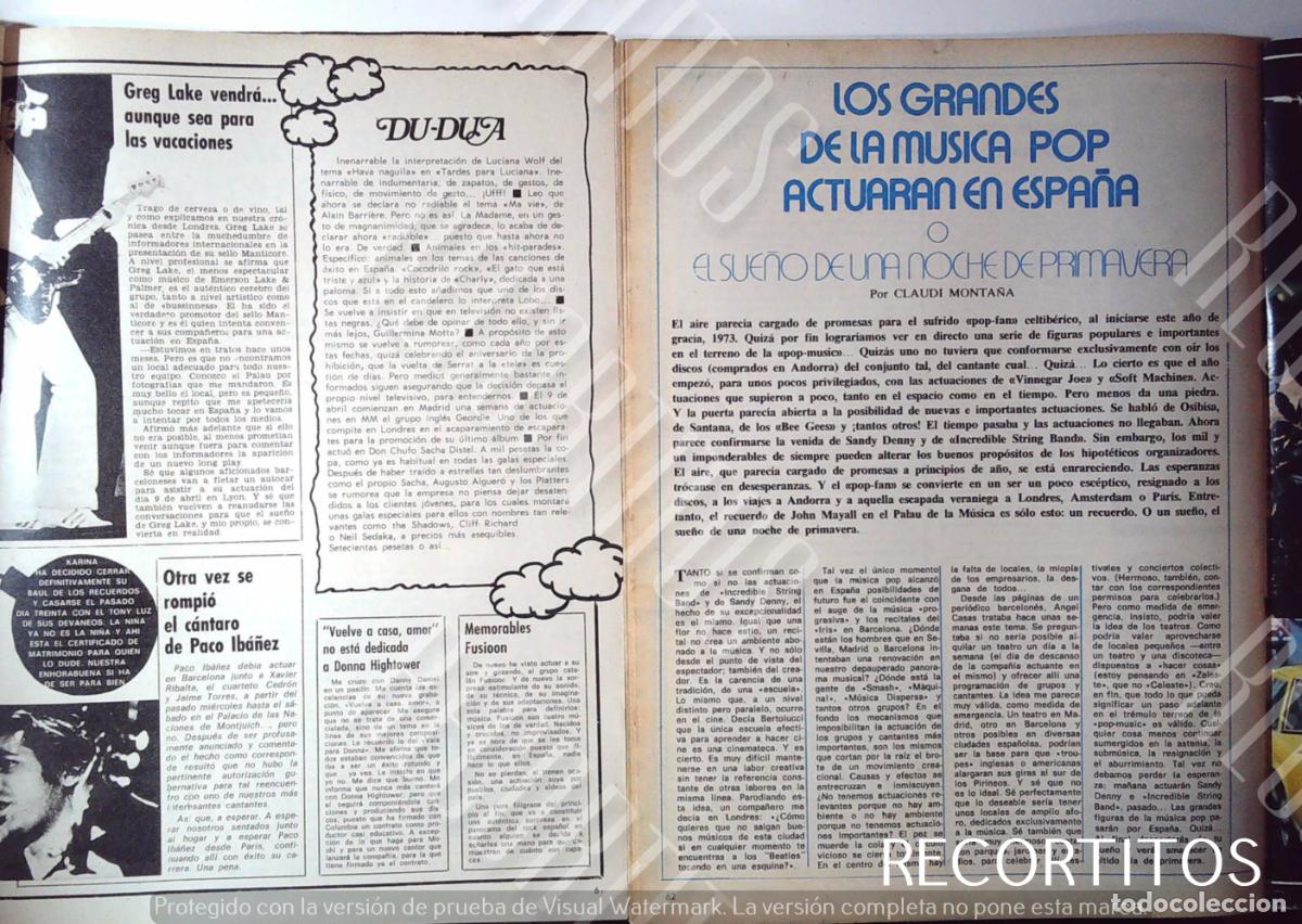 Cine: GREG LAKE PACO IBA&Ntilde;EZ - Foto 1