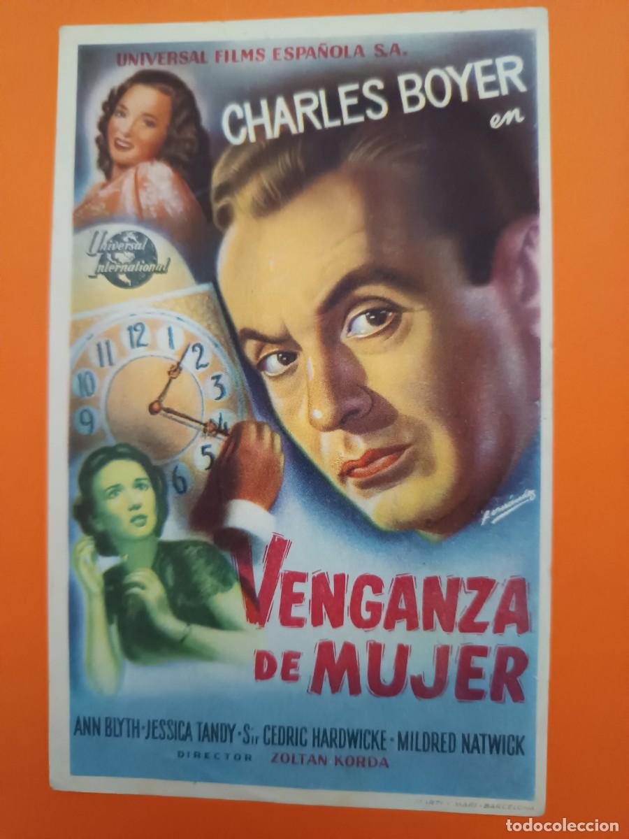 Cine: PROGRAMA DE CINE VENGANZA DE MUJER - Foto 1