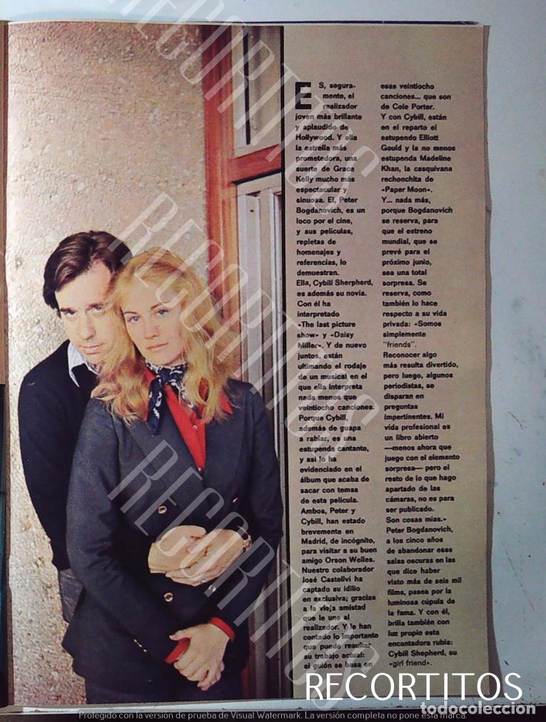 Cine: PETER BOGDANOVICH CYBILL SHEPHERD - Foto 2