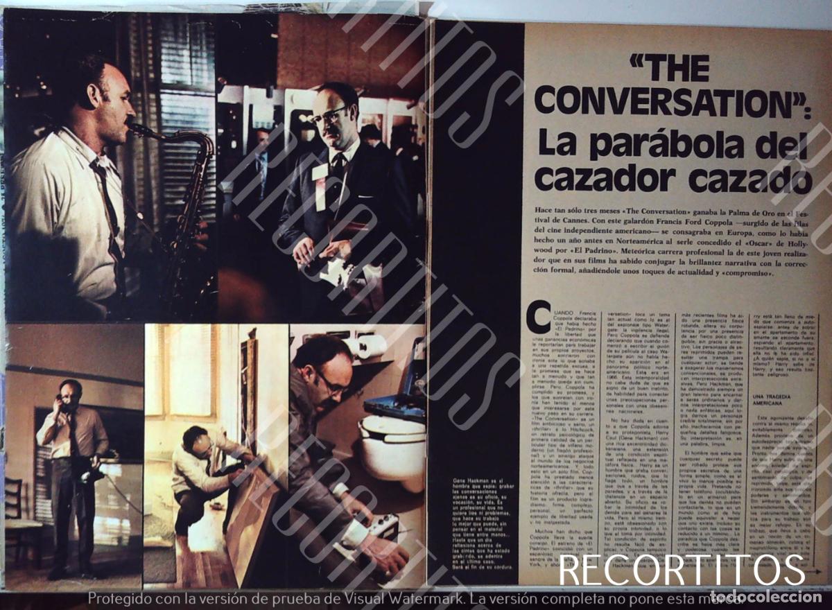 Cine: GENE HACKMAN THE CONVERSATION - Foto 1