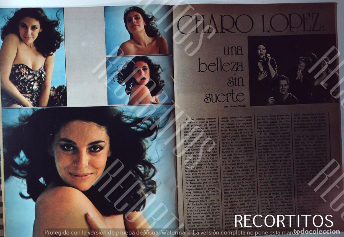 Cine: CHARO LOPEZ EN FOTOGRAMAS - Foto 1