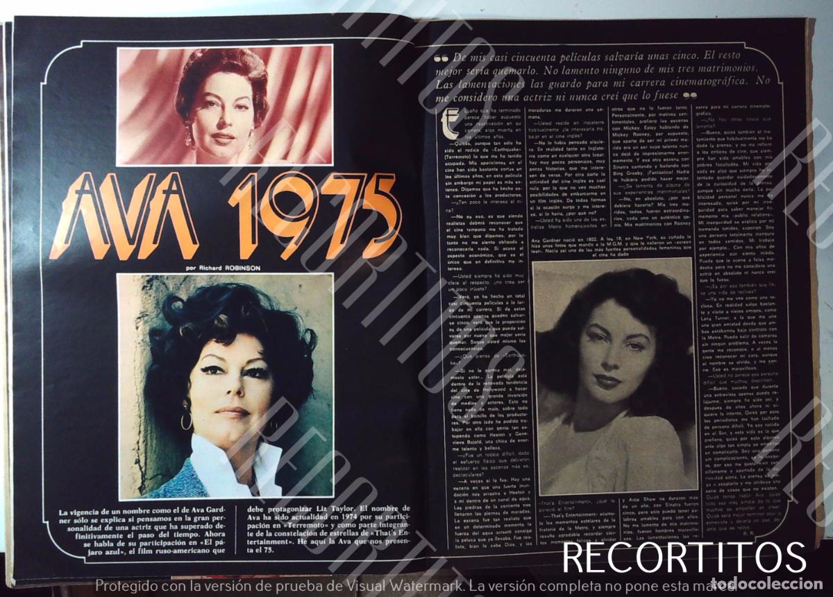Cine: AVA GARDNER 1975 AVA - Foto 1