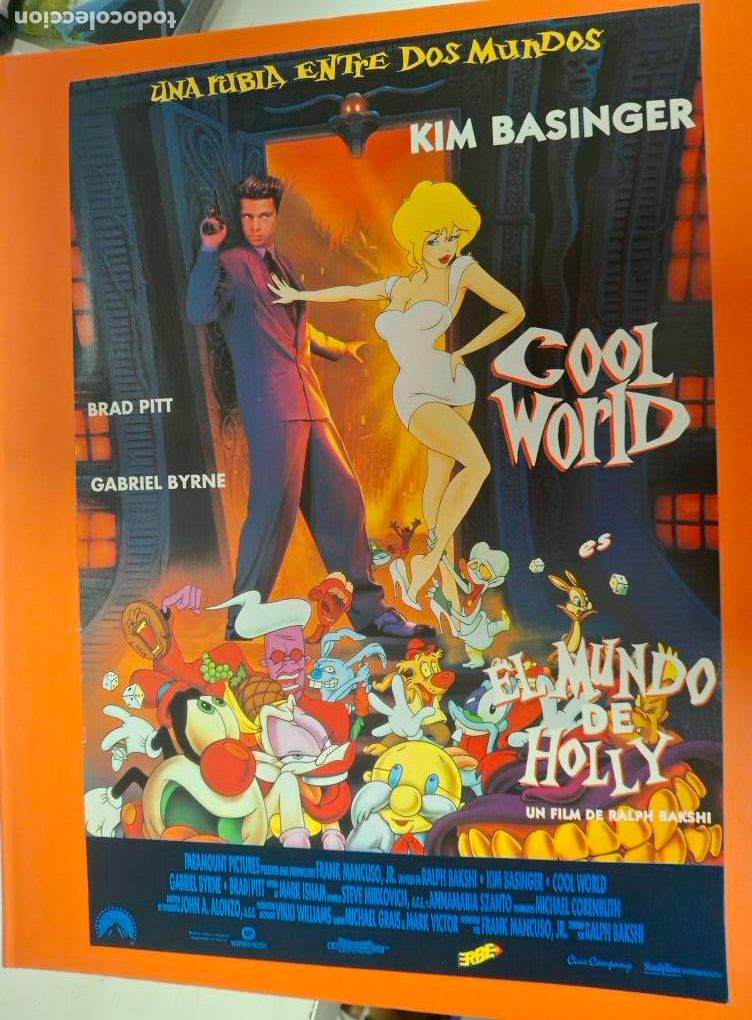 Cine: BRAD PITT COOL WORLD KIM BASINGER - Foto 1