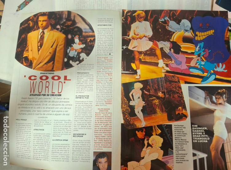 Cine: BRAD PITT COOL WORLD KIM BASINGER - Foto 1