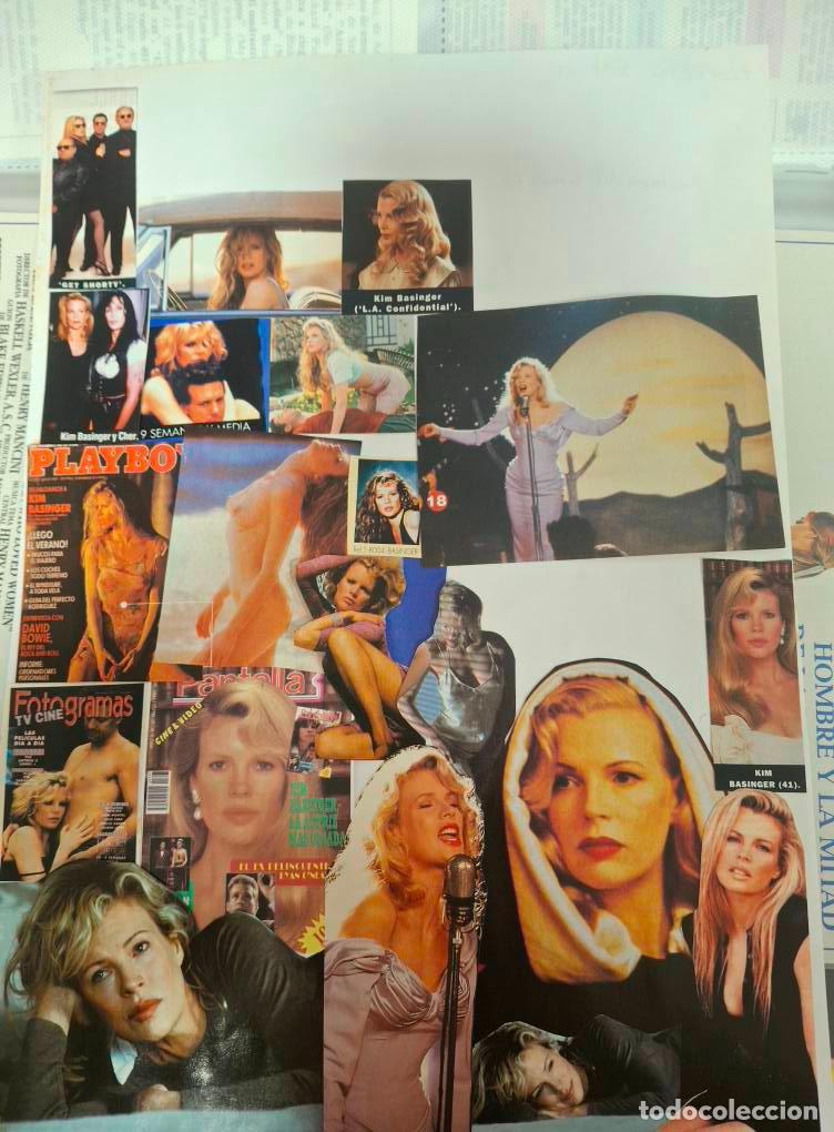 Cine: HOJA RECORTES SCRATCH COLLAGE KIM BASINGER CHER - Foto 1