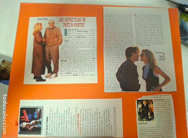 Cine: RECORTES SCRATCH COLLAGE KIM BASINGER - Foto 1