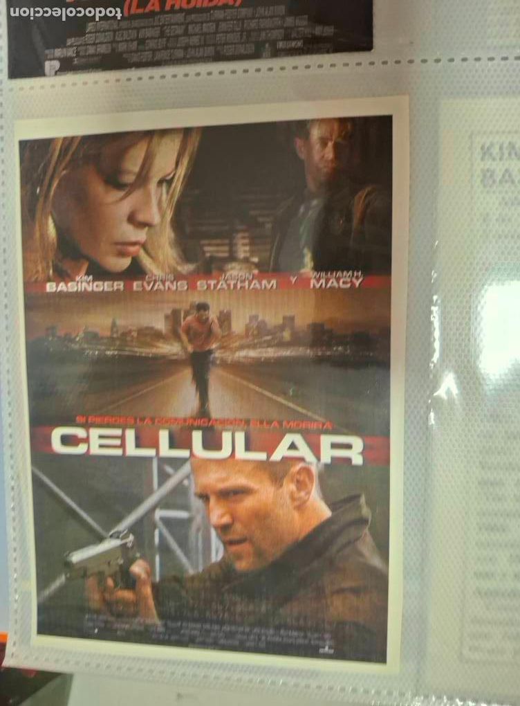 Cine: CHRIS EVANS CELLULAR FICHA KIM BASINGER - Foto 1