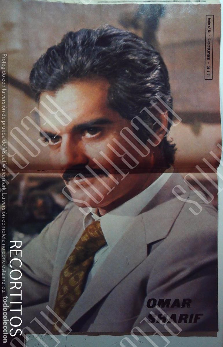 Cine: POSTER OMAR SHARIF SHARIFF - Foto 1