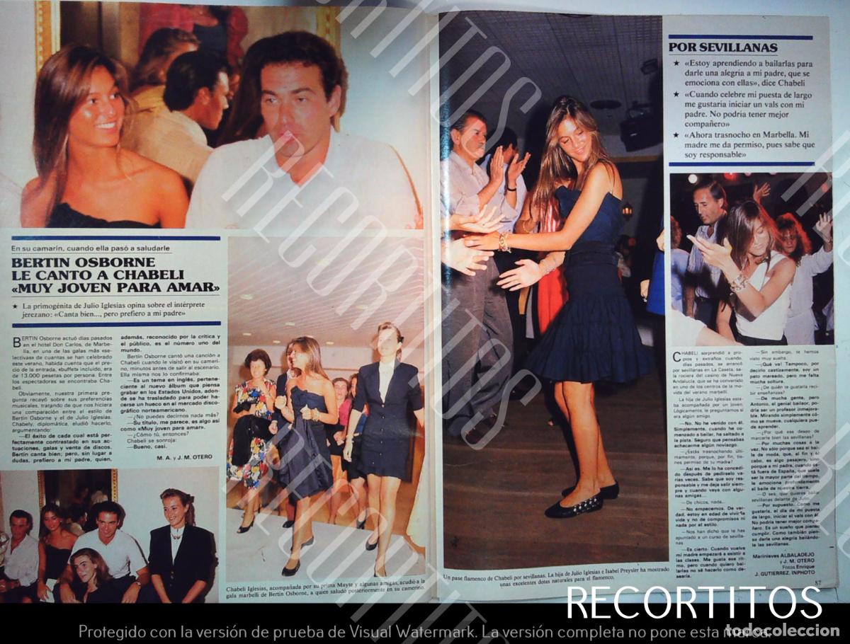 Cine: BERTIN OSBORNE CHABELI IGLESIAS - Foto 1