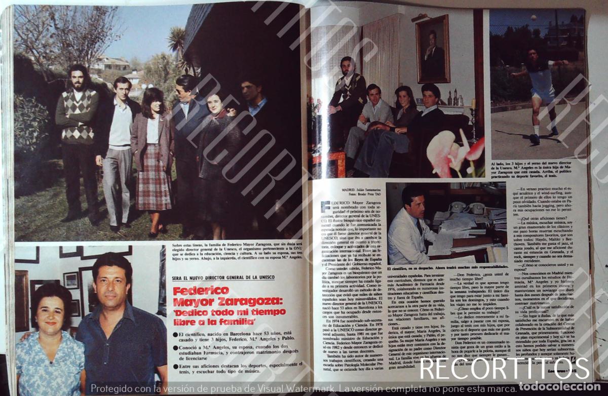 Cine: FEDERICO MAYOR ZARAGOZA UNESCO - Foto 1
