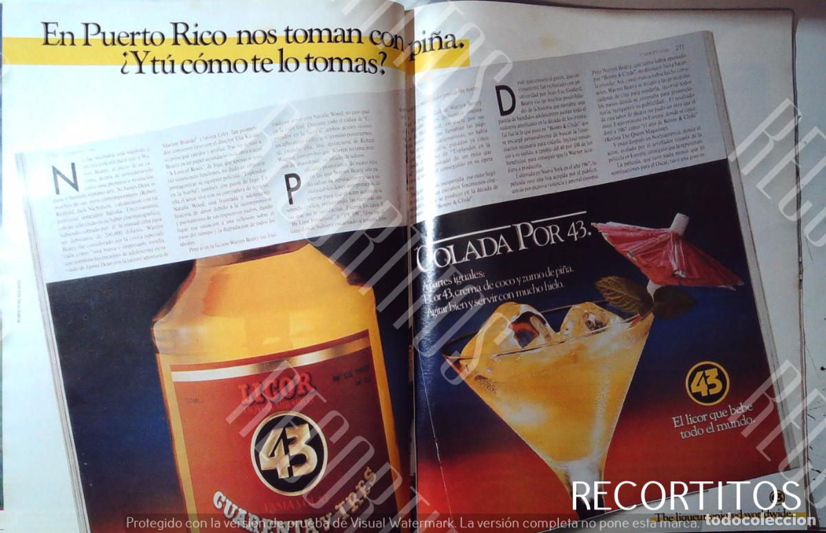 Cine: licor 43 anuncio publicidad - Foto 1