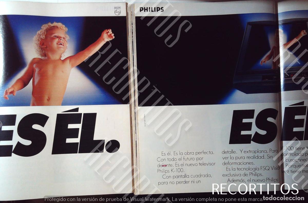 Cine: PHILIPS VIDEO K- ANUNCIO PUBLICIDAD - Foto 1