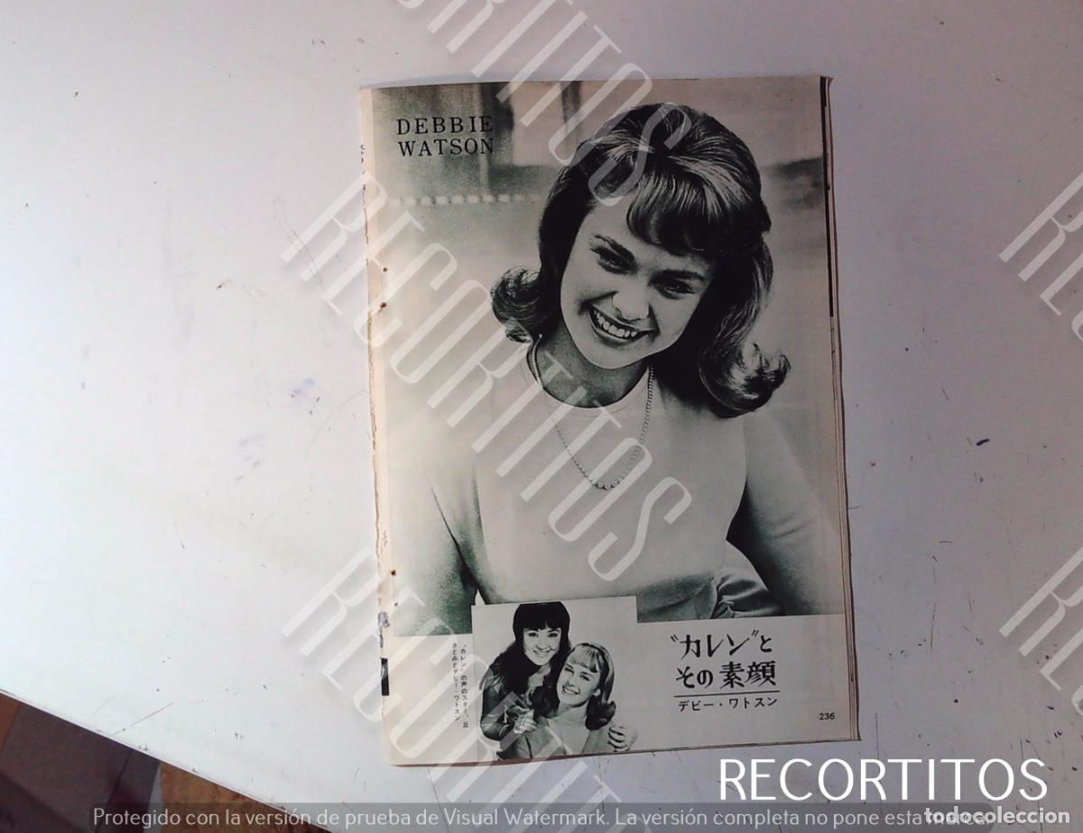 Cine: DEBBIE WATSON 1965 JAPON - Foto 1