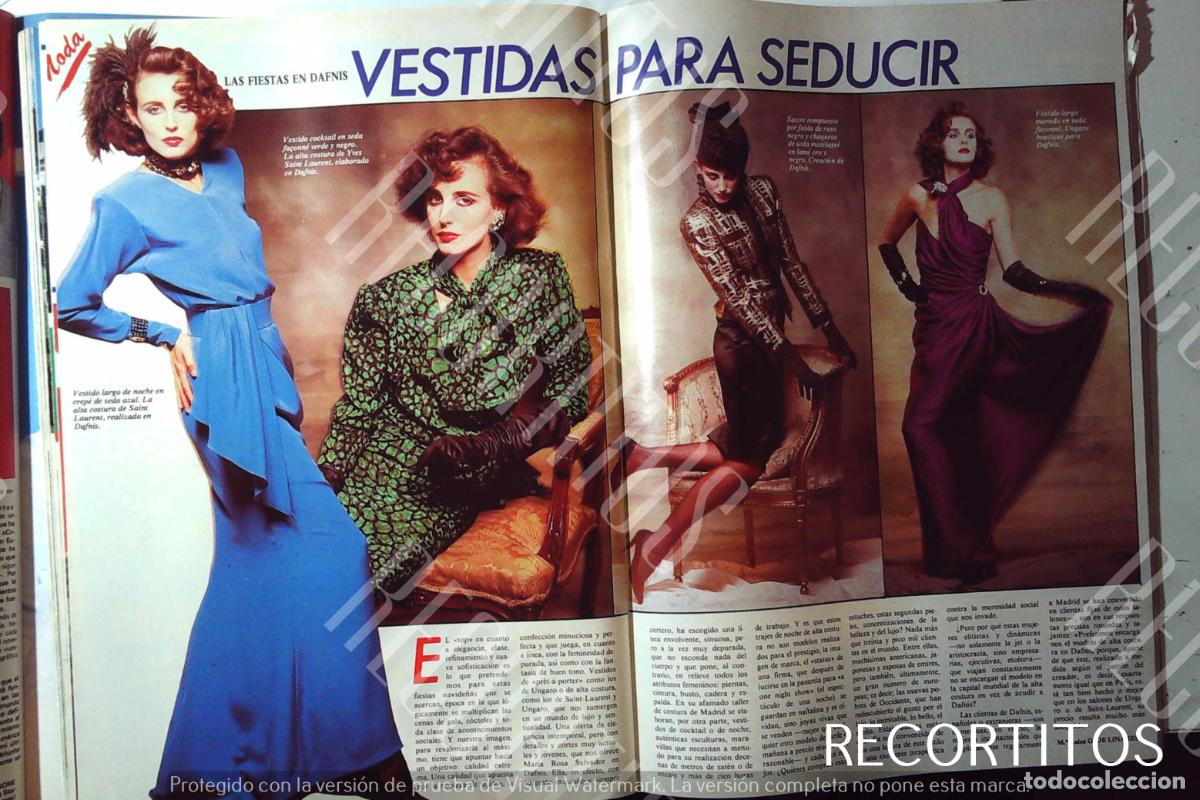Cine: DAFNIS MODA SAINT LAURENT UNGARO - Foto 1