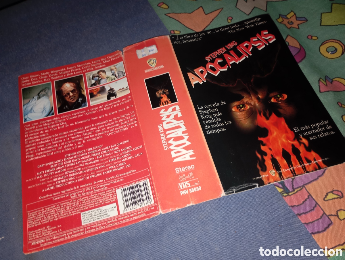 Cine: Caratula- vhs- apocalipsis - Foto 1
