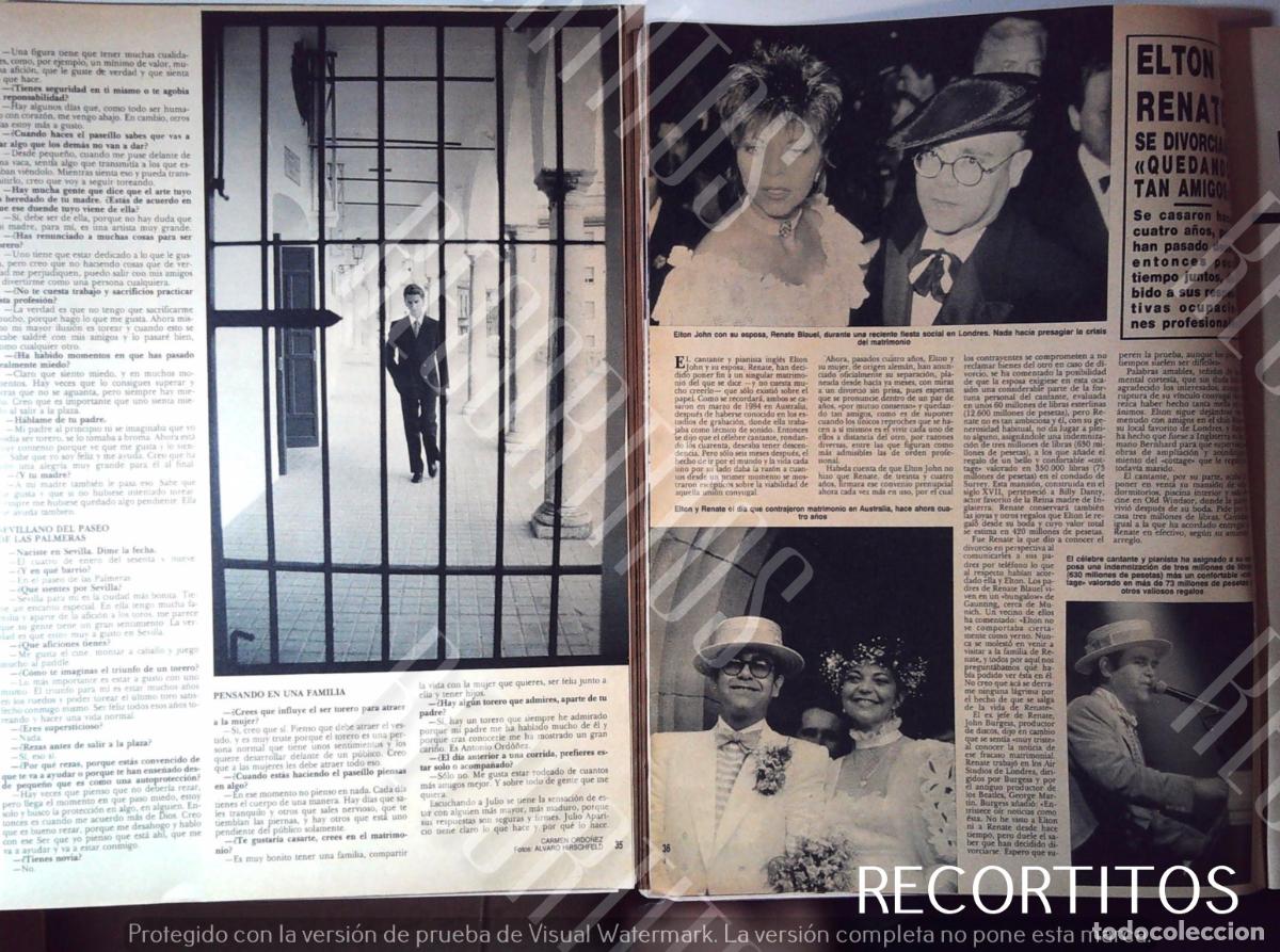 Cine: ELTON JOHN RENATA LA BODA - Foto 1