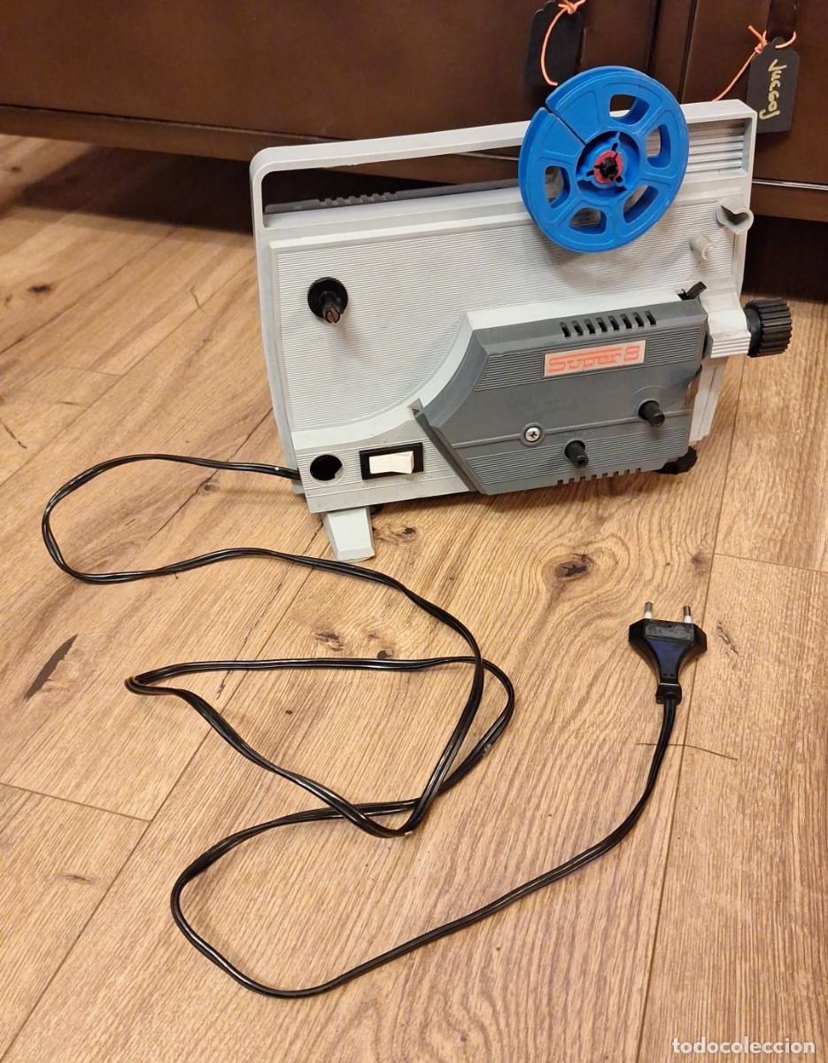 Cine: Antiguo Proyector Super 8 Guioca Italia - Foto 3